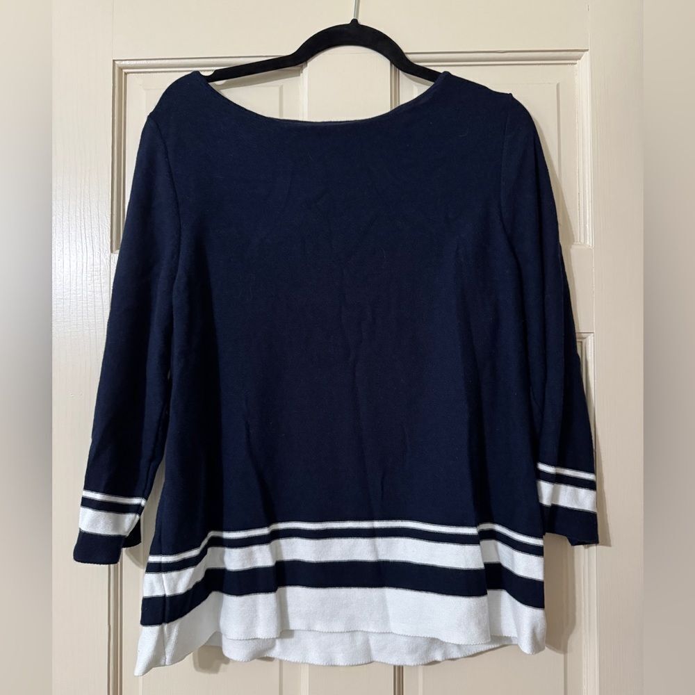 Women’s Croft & Barrow Boat Neck Sweater XL